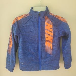 Boys Nike Dri-fit zip jacket 4T